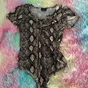 Rue 21 snake body suit